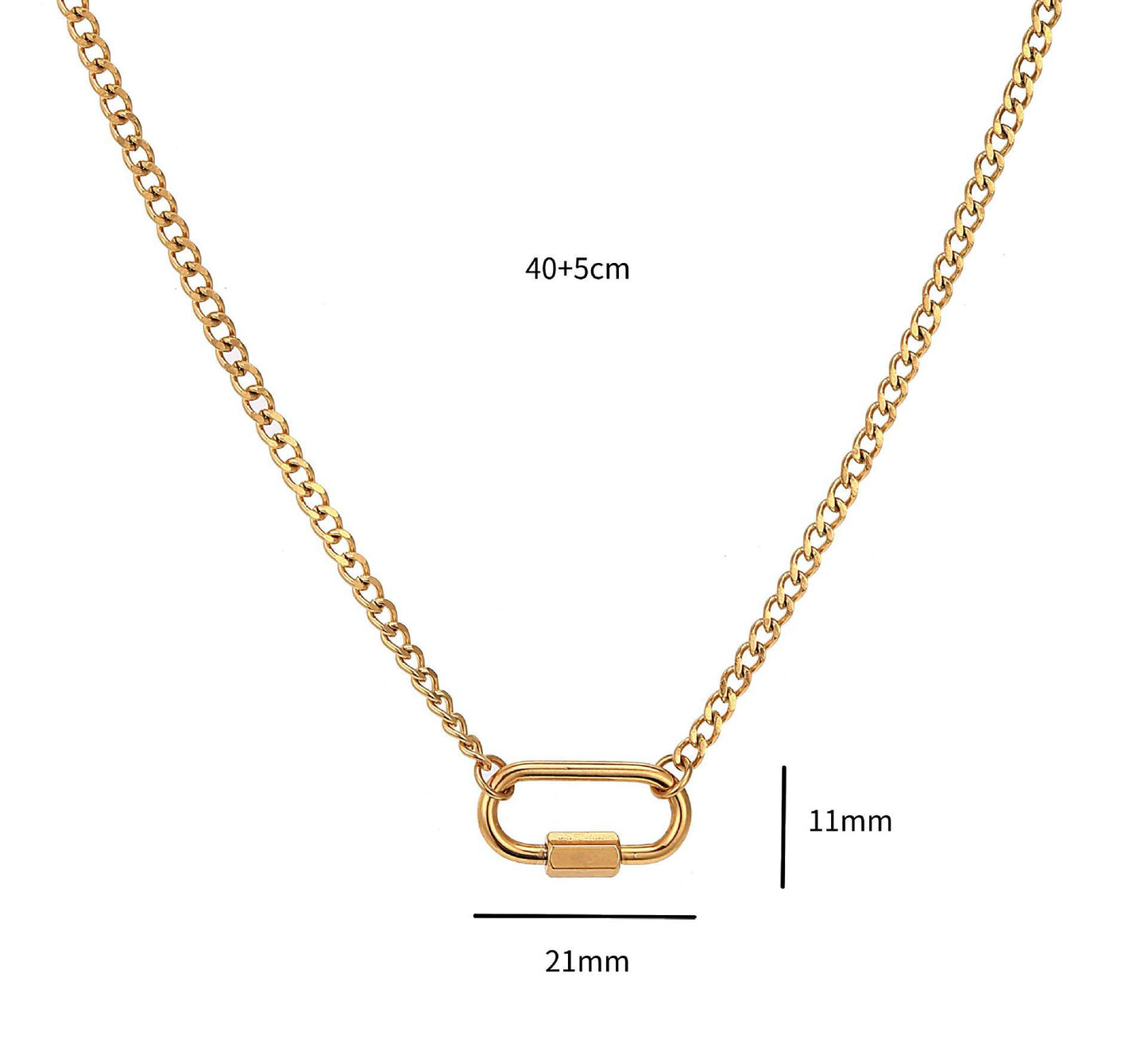 DIY Stainless Steel Starfish Flat Conch Pendant DIY Accessories Furnace Vacuum Electroplating 18K Gold Color Retention