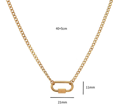 DIY Stainless Steel Starfish Flat Conch Pendant DIY Accessories Furnace Vacuum Electroplating 18K Gold Color Retention