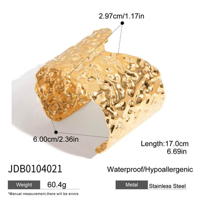 Titanium Steel Bracelet Non-Fading 18k Gold Bangle Stainless Steel Jewelry Women's Bracelet