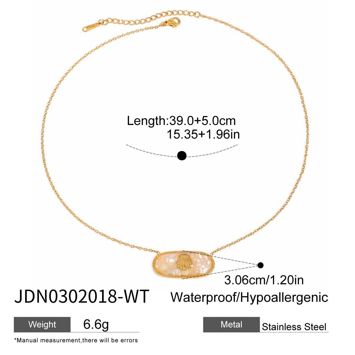 Stainless Steel Heart Necklace Simple High-End Earrings Non-Fading Titanium Steel Jewelry for Women