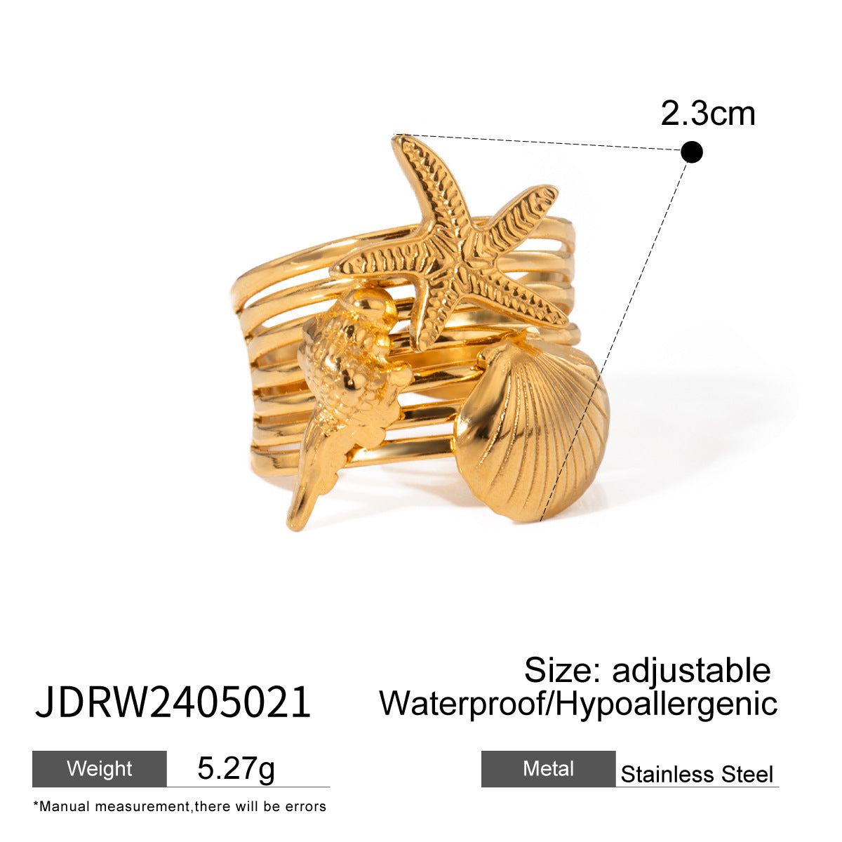 Titanium Steel Ring for Women, Niche Design Ring Jewelry, Non-Fading Accessories, Stainless Steel Rings