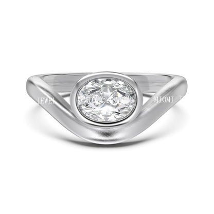 Luxury French Style S925 Sterling Silver Ring for Women with Water Drop Egg-Shaped Zircon Inlay, Exquisite Wedding Ice Flower Cut Women's Jewelry