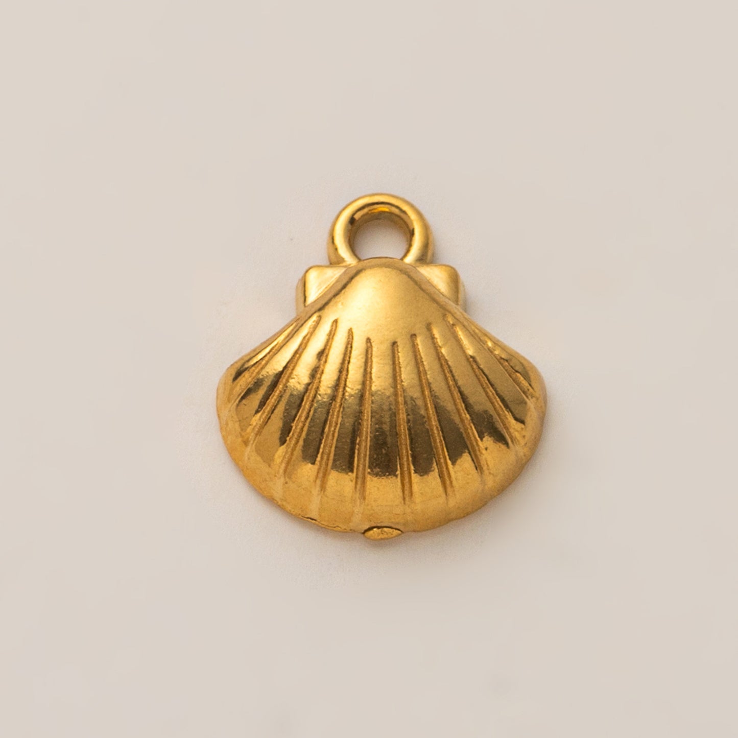DIY Stainless Steel Starfish Flat Conch Pendant DIY Accessories Furnace Vacuum Electroplating 18K Gold Color Retention