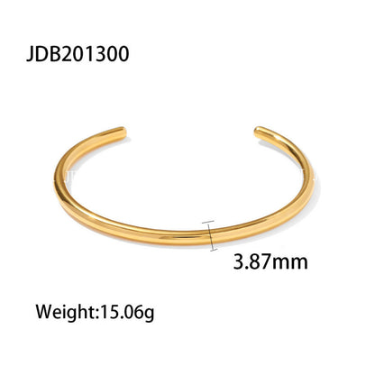 Stainless Steel Bracelet for Women, Non-Fading Jewelry, Light Luxury High-End Feel, Titanium Steel Hand Accessories