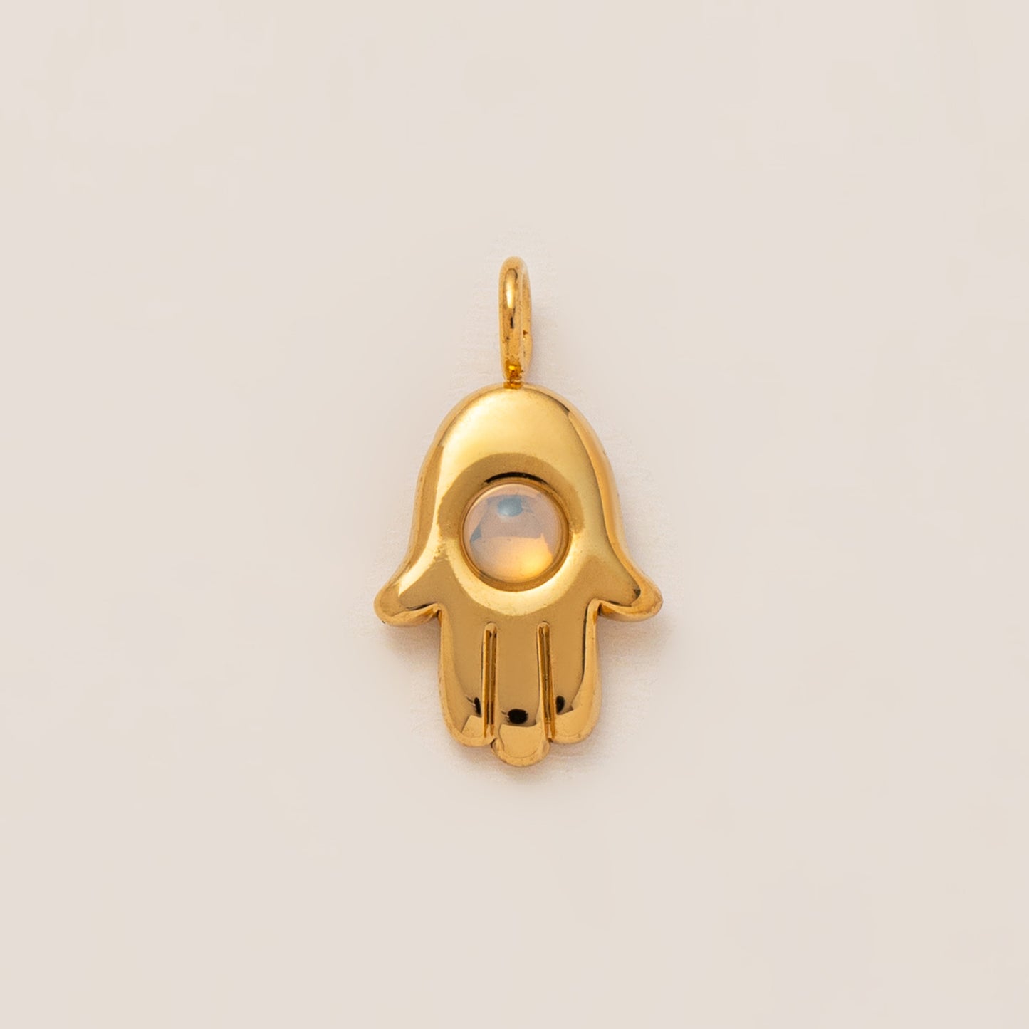 DIY Stainless Steel Mini Elephant Lotus Heart Single Pendant Necklace Furnace Vacuum Electroplating 18K Gold Color Retention