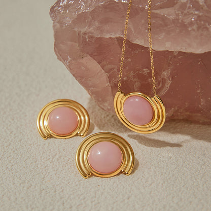 Original Design Titanium Steel Necklace Light Luxury Niche Collarbone Chain Stainless Steel Jewelry for Women High-end Feel Jewelry