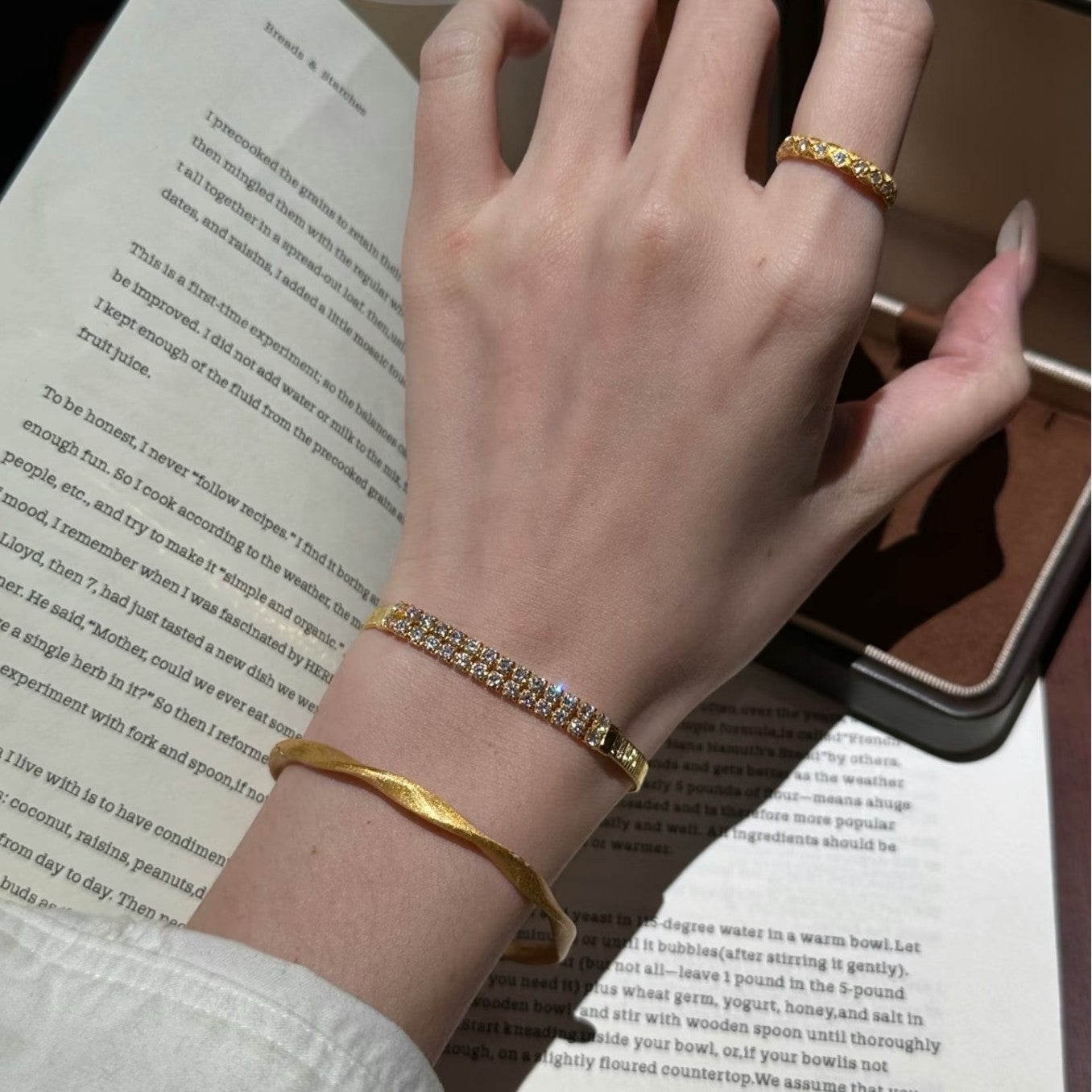 Pure Silver S925 Italian Imported Wire Wrapped Diamond Bracelet Simple Niche Design Light Luxury High-end Elegant Jewelry