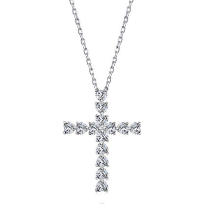 INS Style S925 Sterling Silver Necklace for Women with Zircon Inlay, Personalized Fashion Versatile Women's Collarbone Chain, Direct from Manufacturer