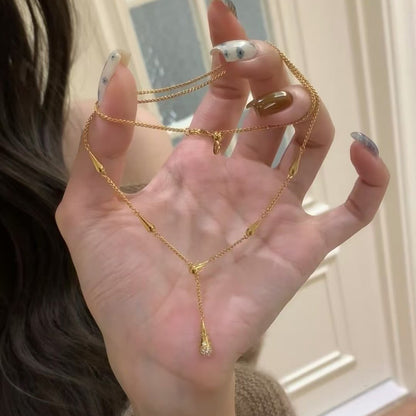 Italian Craft Vintage Style Pure Silver S925 Rachel Same Style Necklace