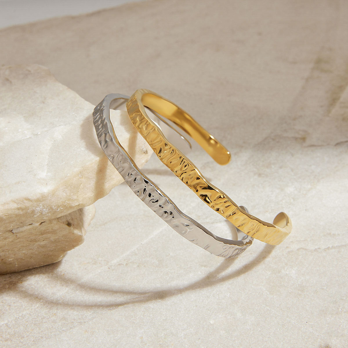 Stainless Steel Bracelet Non-Fading Jewelry Light Luxury High-End Feel Bracelet 18k Gold Titanium Steel Accessories