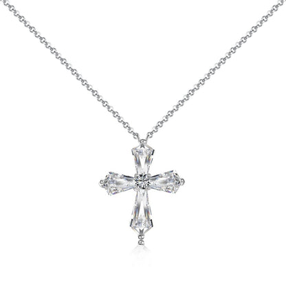 INS Style S925 Sterling Silver Necklace for Women with Zircon Inlay, Personalized Fashion Versatile Women's Collarbone Chain, Direct from Manufacturer
