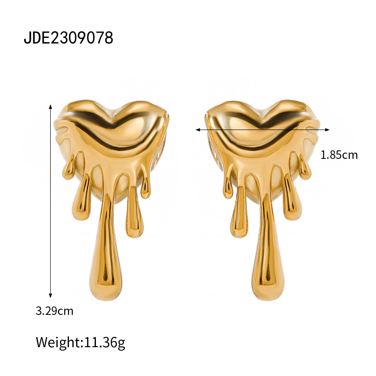 Stainless Steel Heart Zircon Bracelet Light Luxury High-end Titanium Steel Bangle Non-fading Women's Jewelry