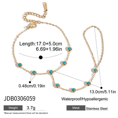 Jewelry Stainless Steel Bracelet Light Luxury High-end Ring Titanium Steel Non-fading Hand Accessories Rings