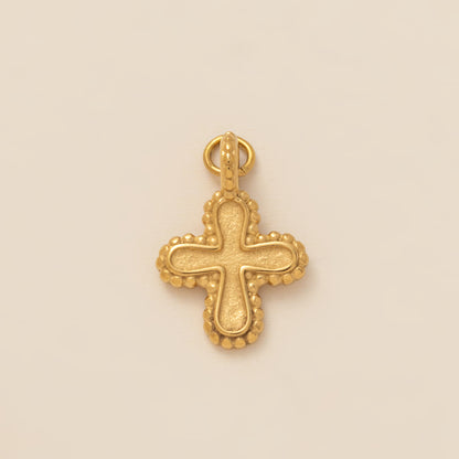 DIY Stainless Steel Mini Elephant Lotus Heart Single Pendant Necklace Furnace Vacuum Electroplating 18K Gold Color Retention