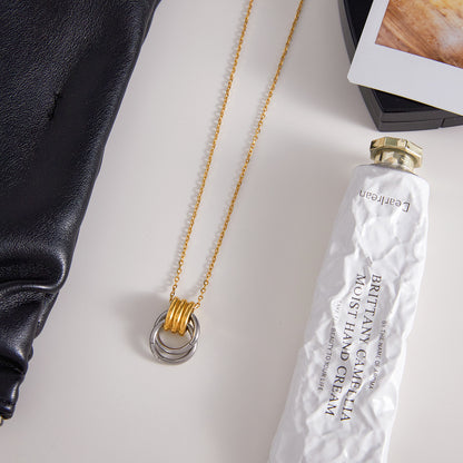 Titanium Steel Necklace Accessories for Women, High-End Neck Chain, Non-Fading Jewelry, Stainless Steel Accessories, Hot Item