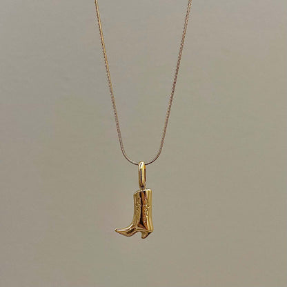 Stainless Steel gold Lucky Horseshoe U-Shaped Necklace Rainbow Element Kaleidoscope Lucky Symbol Inlaid Diamond Collarbone Chain for Women Color Retention