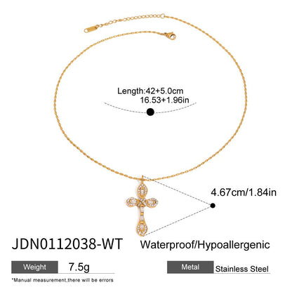 Colorful Rope Titanium Steel Necklace Light Luxury High-end Clavicle Chain Hot-selling Stainless Steel Jewelry Non-fading