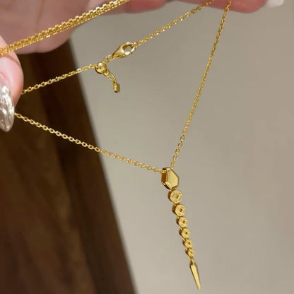 Pure Silver S925 Money Snake Necklace Light Luxury Niche Design High-end Ins Style Versatile Collarbone Chain