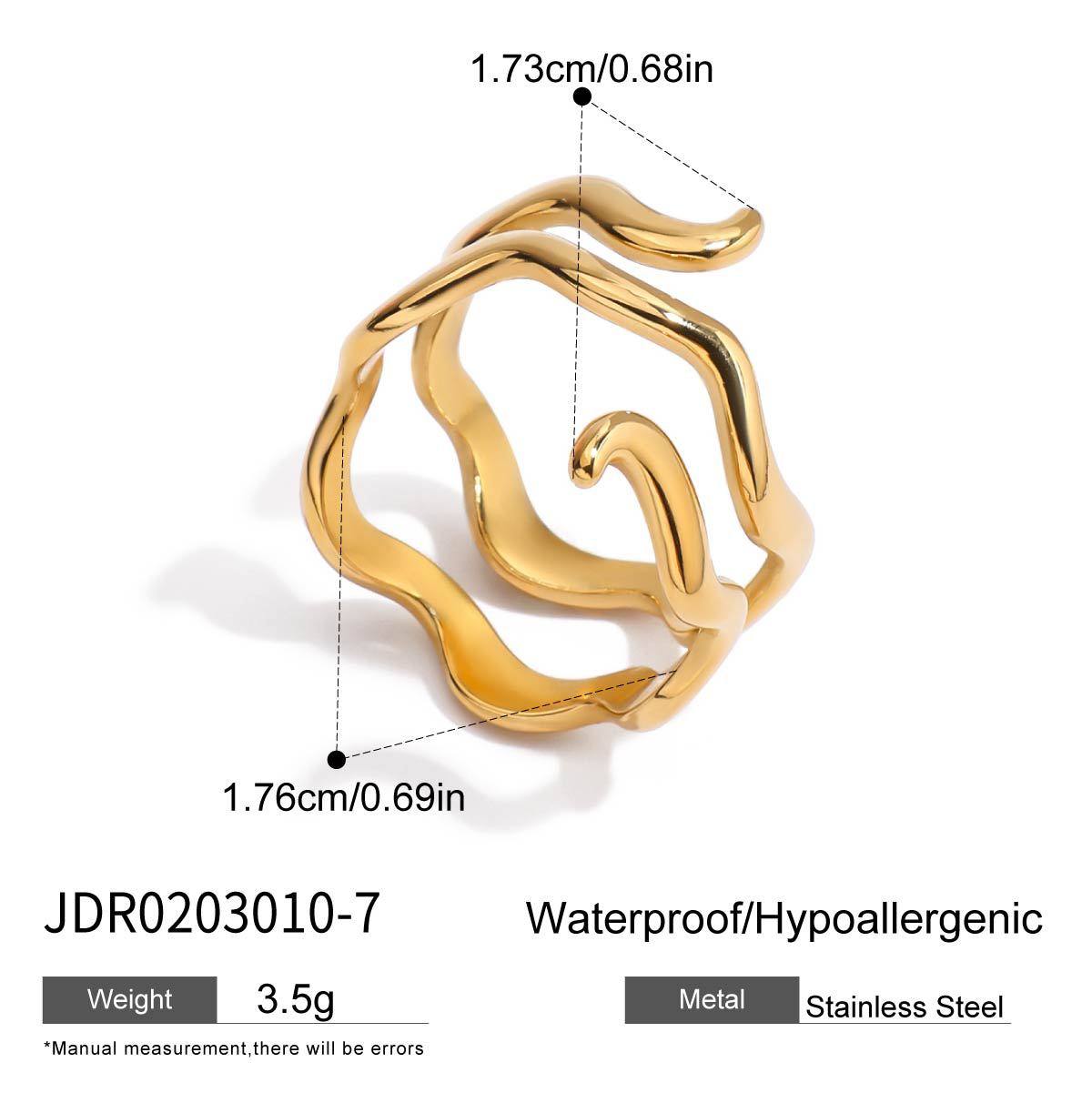 Stainless Steel Heart Bracelet Light Luxury High-End Feel 18k Gold Jewelry Non-Fading Titanium Steel Accessories