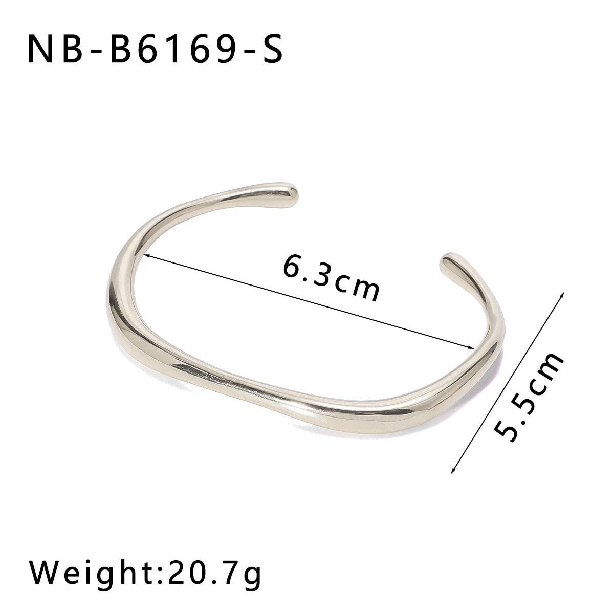 Hot-Selling Zircon Heart-Shaped Quadrilateral Geometric White Zircon Green Zircon Titanium Steel Real Gold Plated Color-Retaining Jewelry Bracelet