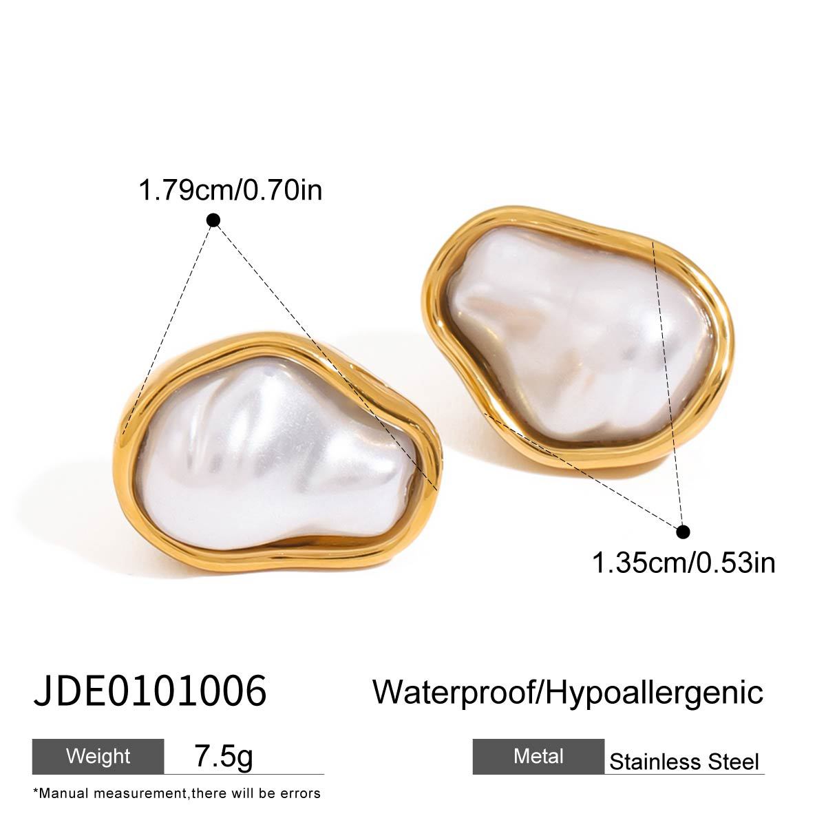 Necklace Titanium Steel Non-Fading Ring Stainless Steel Earrings Light Luxury High-End Jewelry Earrings