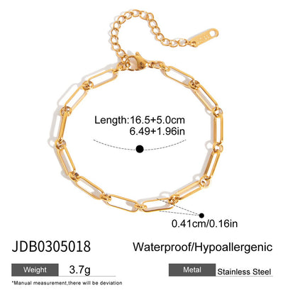 Stainless Steel Heart Zircon Bracelet Light Luxury High-end Titanium Steel Bangle Non-fading Women's Jewelry